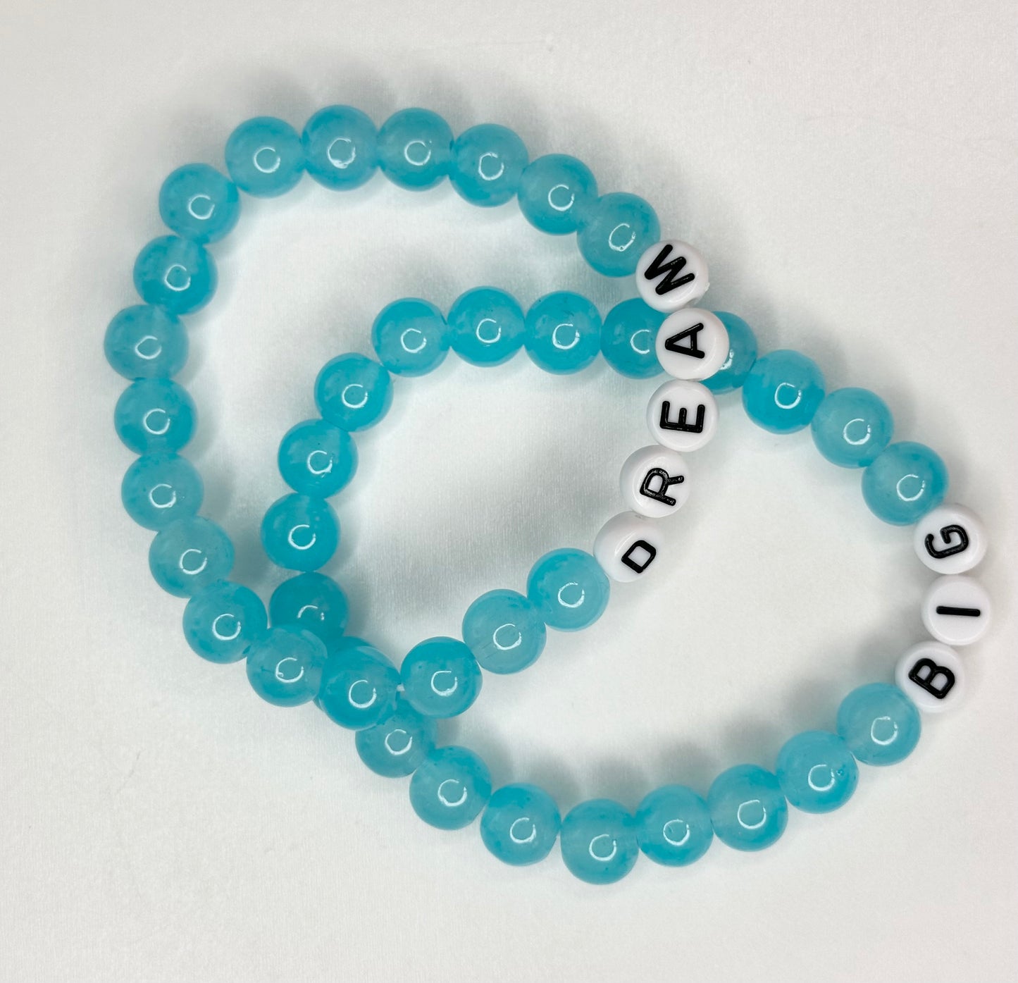 Set of 2 beautiful glass bracelets