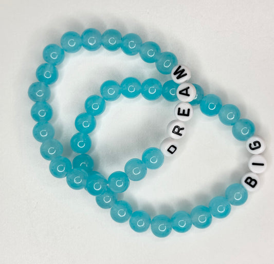 Set of 2 beautiful glass bracelets